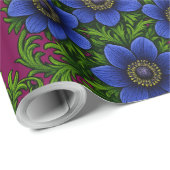 Beautiful retro floral  cadeaupapier (Rol Hoek)