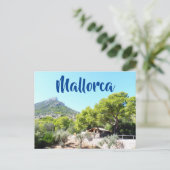 Beautiful Rustic Mountain in Mallorca Postcard Briefkaart (Staand voorkant)