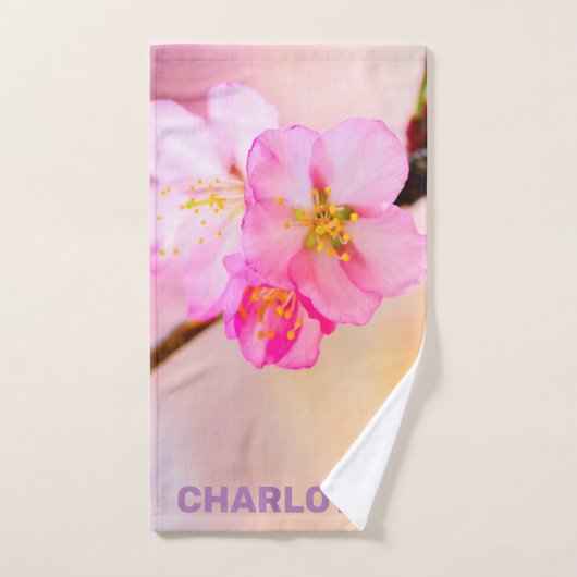 Beautiful Sakura Cherry (Serviette à main)