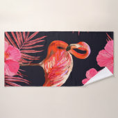 Beautiful seamless floral summer pattern backgroun (Serviette de bain)