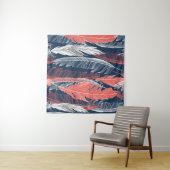 Beautiful seamless graphic pattern of feathers wandkleed (In Situ (horizontaal))