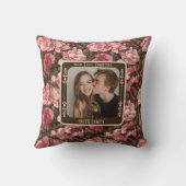 Beautiful Sentimental 1St Anniversary Throw Pillow Kussen (Achterkant)