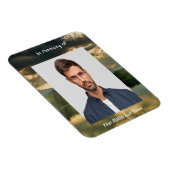 Beautiful Sky Sun Scripture Memorial Keepsake  Magneet (Rechterzijde)