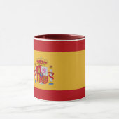 Beautiful Spain Flag Mug (Centre)