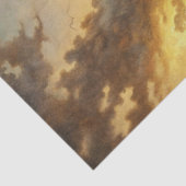 Beautiful Stormy Coastal Lighthouse Decoupage Tissuepapier (Detail)