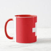 Beautiful Switzerland Flag Mug (Gauche)