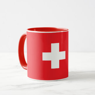 Beautiful Switzerland Flag Mug Mok