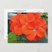 Beautiful Thank You Post-Card Briefkaart (Voorkant / Achterkant)