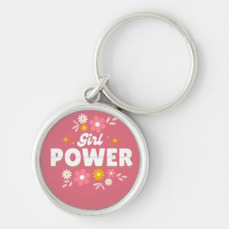 Beautiful trending girls power sleutelhanger