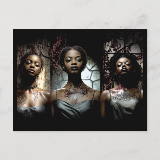 Beautiful Vamps Briefkaart (Voorkant)