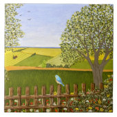 Beautiful View Large Ceramic Tile Tegeltje (Voorkant)