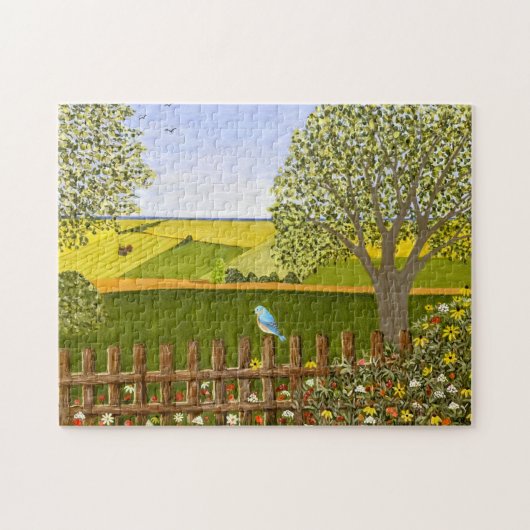 Beautiful View Large Jigsaw Puzzle Legpuzzel (Horizontaal)