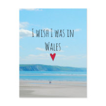 Beautiful Wales Zee Beach Landscape Aberdovey