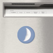 Beautiful Waxing Crescent Moon in Daylight Magnet (In Situ (Lave-vaisselle))