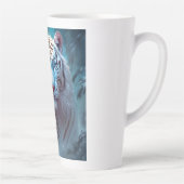 Beautiful White tiger Latte Mok (Rechts)