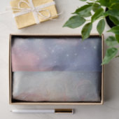 Beautiful White Unicorn Rainbow Mane Decoupage  Tissuepapier (Geschenk)