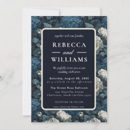 Beautiful Wildflower Peonies Flower  Fall Wedding  Kaart