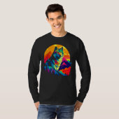 Beautiful Wolf Art T-shirt (Voorkant volledig)