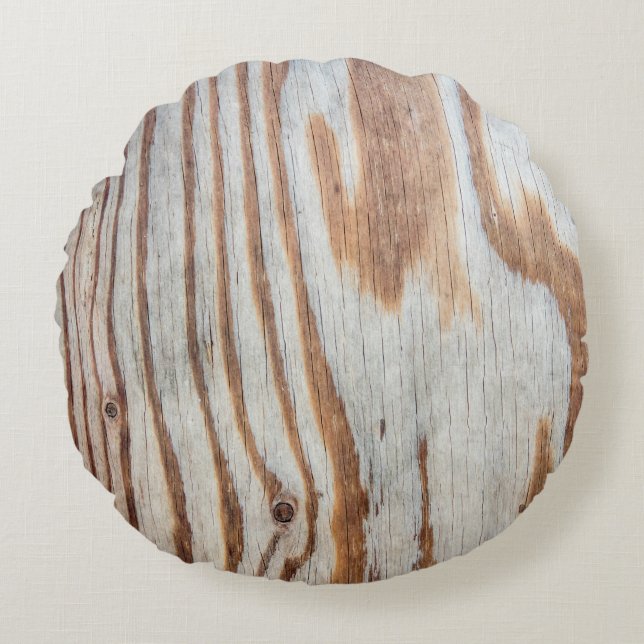 Beautiful wooden texture or backgroundabstract, gr rond kussen (Voorkant)