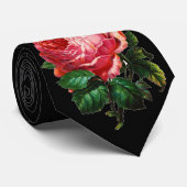 BEAUTIFULE PINK ROSE STROPDAS (Opgerold)