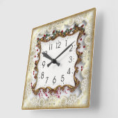 Beautifull Vierkante Klok (Hoek)