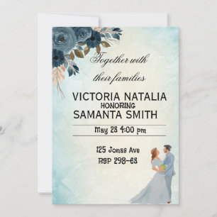Beautifully and Personalized Wedding Invitations Kaart