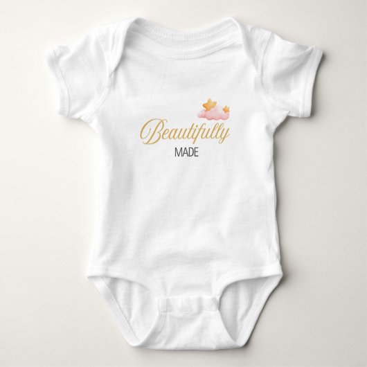 Beautifully Made Baby Girl Romper (Voorkant)