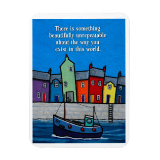 Beautifully Unrepeatable Inspirational Coastal Magneet