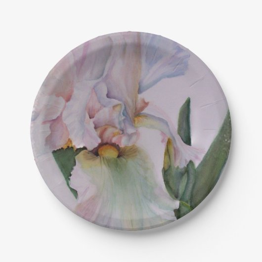 BEAUTIFUTIEF ENKEL WITTE BORD IRIS PAPIER (Voorkant)