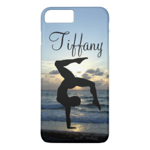 BEAUTIFUTIEF GEVAL VAN GYMNASTICS-TELEFOON 	iPhone 8 PLUS / 7 PLUS HOESJE