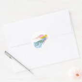 BEAUTIUL ANGEL RONDE STICKER (Envelop)