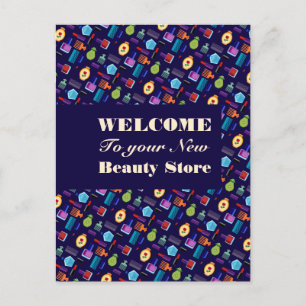 Beauty Accessoires Beautician & Hairdresser Girly Briefkaart