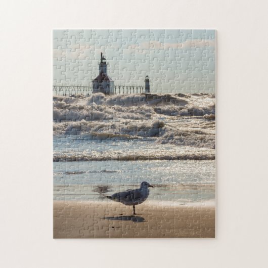 Beauty and Force Jigzaag Puzzle Legpuzzel (Verticaal)