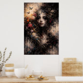 Beauty and Sorrow – A Study of Silent Emotion Poster (Keuken)