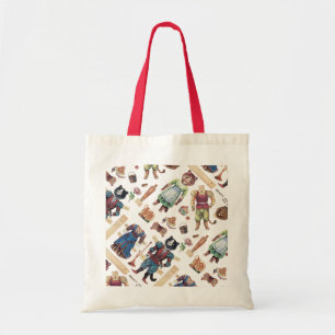 Beauty and the Beast, Paper Doll, Louis Wain Tote Bag