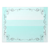 Beauty Aqua Grand Bloc-notes (Devant)