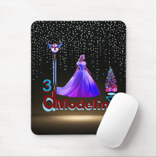 Beauty Assepoester 3D Modeling - Muismat