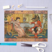 Beauty Beast Classic Art Illustratie Tissuepapier (Craft)