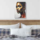 Beauty Beauty Canvas Afdruk (Insitu (Slaapkamer))