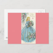  Beauty Birthday Briefkaart (Voorkant / Achterkant)