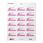  Beauty Book Labels (Full Sheet)