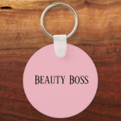 Beauty Boss Sleutelhanger (Voorkant)