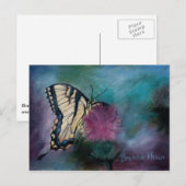 Beauty Butterfly Briefkaart (Voorkant / Achterkant)