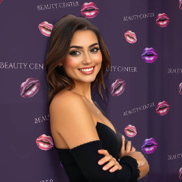 Beauty Center personalized Name  Behang