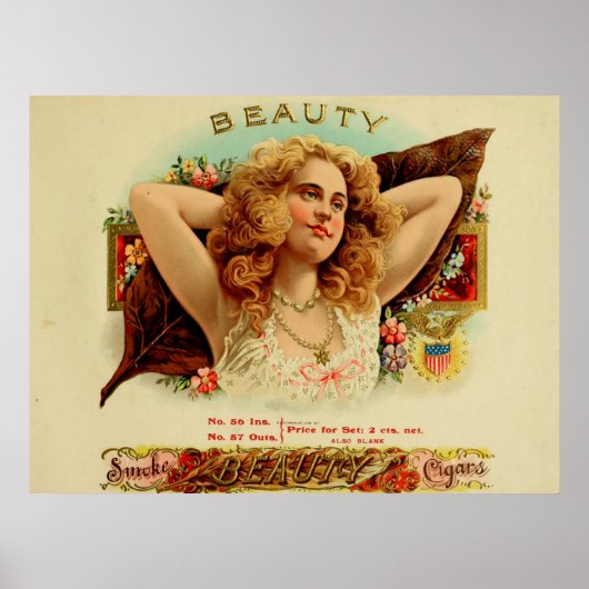 Beauty Cigar Box Labels Posters (Voorkant)