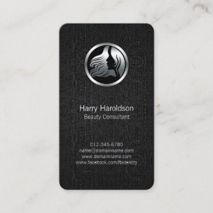 Beauty Consultant Haarstijl Icon Visitekaartje