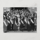 Beauty Contestants, 1923 Briefkaart (Voorkant)