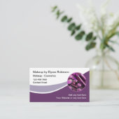 Beauty cosmetica make-up artiest Visitekaartje (Staand voorkant)