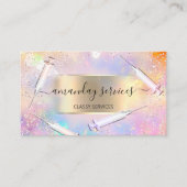 Beauty Cosmetologist Spuit Botox B12 QR Code Visitekaartje (Voorkant)