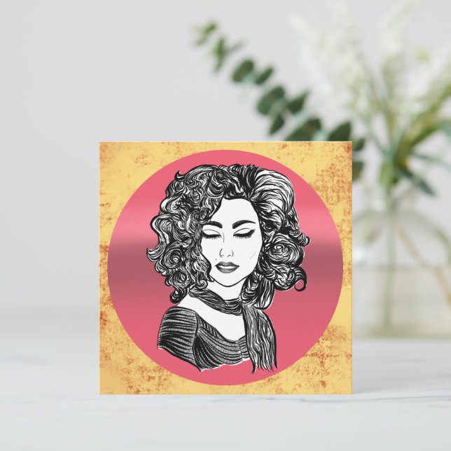 Beauty curly haar (Staand voorkant)